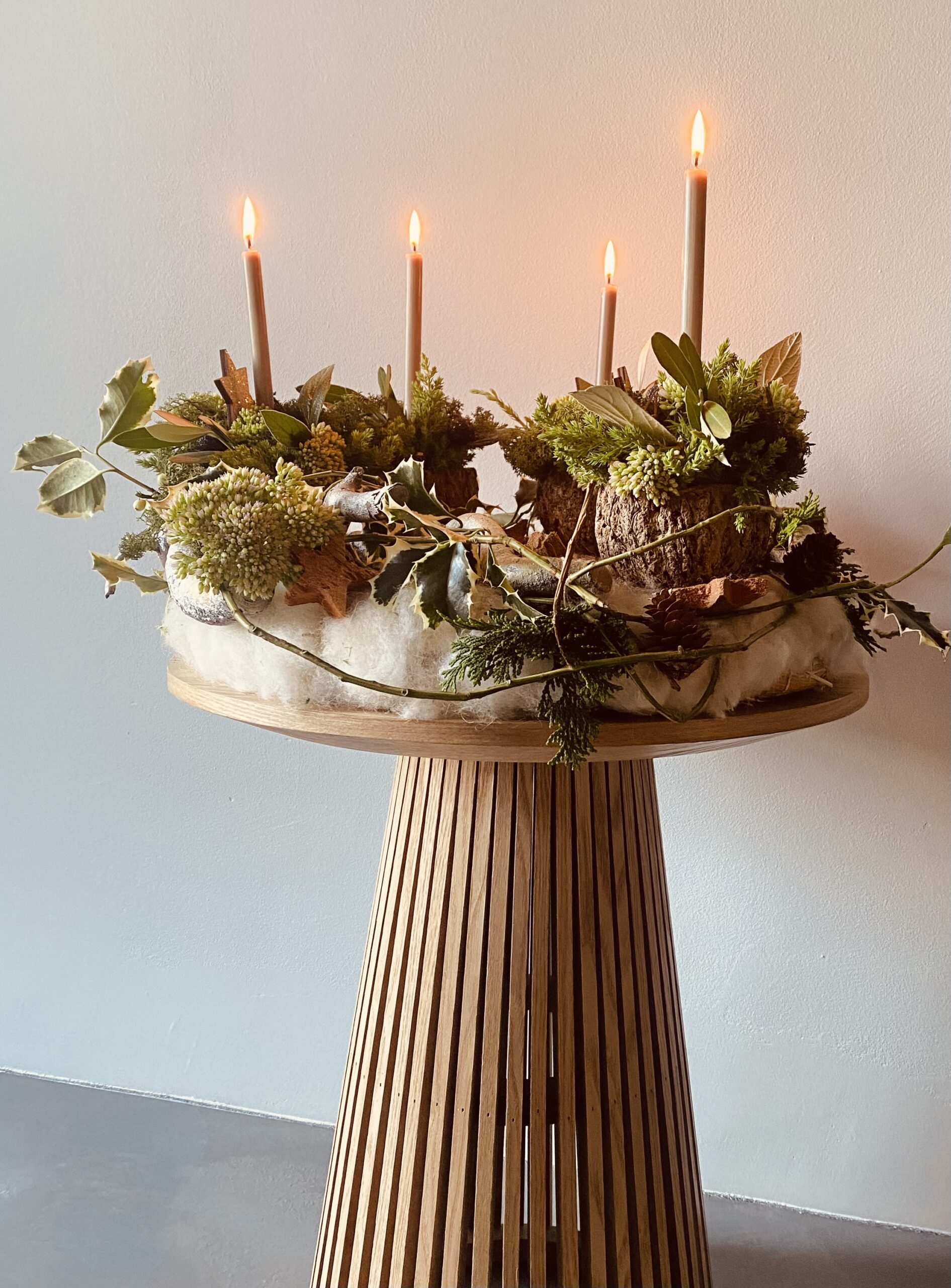 Workshop Wollen Adventkrans